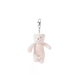   Moulin Roty - Jótékonysági mackók - kulcstartó mackó - krém - 10 cm