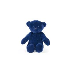   Moulin Roty - Jótékonysági mackók - plüss mackó - kék - 30 cm