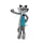 Moulin Roty - Szabadidő suli - Nagy plüss farkas (64cm)
