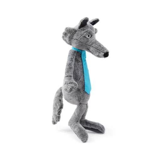 Moulin Roty - Szabadidő suli - Nagy plüss farkas (64cm)