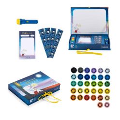   Moulin Roty - Diavetítő lámpa - Díszdobozos mesevetítő szett 32 mesével