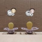 BIBS - Supreme cumi - több méretben - vanília/barack szett