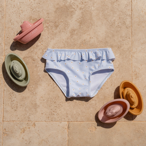 Little Dutch - Gyerek fürdőbugyi - százszorszép - kék