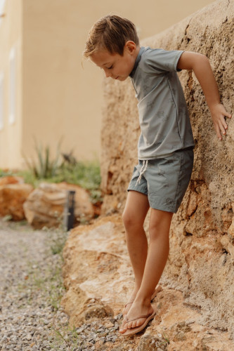 Little Dutch - Gyerek fürdőnadrág - teknős olívazöld