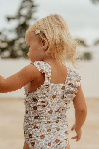 Little Dutch - Gyerek fürdőruha - vintage kis virágok