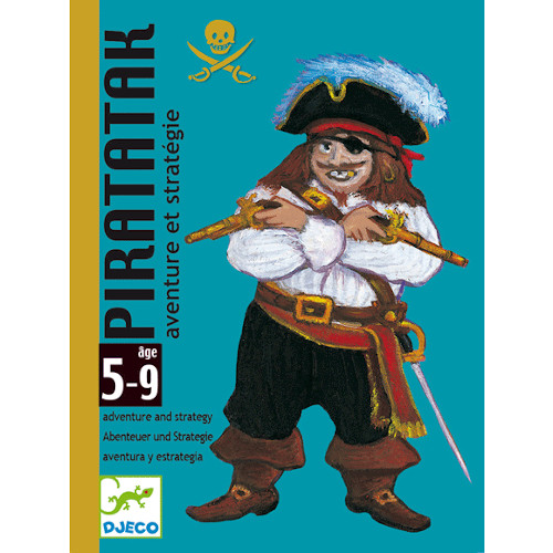 Djeco - Kártyajáték - Kalózcsata -Pirat Atak (5113)