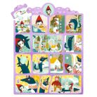  Mese puzzle - Piroska és a farkas, 35 db-os (Djeco, 7050)