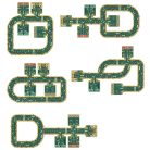 Djeco - Variálható autópálya puzzle (7162)
