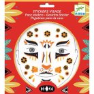 Djeco - Arc dekoráló matrica - Leopárd (9215)