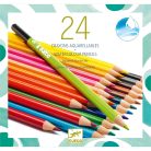 Djeco - Akvarell ceruza készlet, 24 szín (9754)
