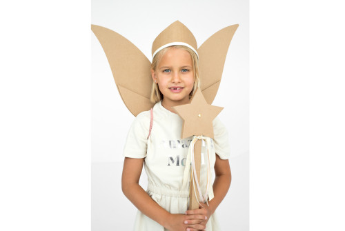 DIY Farsangi jelmez - karton maszk - Tündér