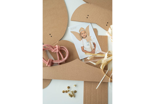 DIY Farsangi jelmez - karton maszk - Tündér