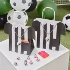 Party papírtáska (5 db) - játékvezető síppal és kártyákkal