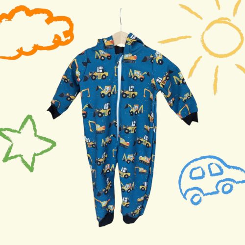 Softshell egyberészes overál - esőruha - Markoló