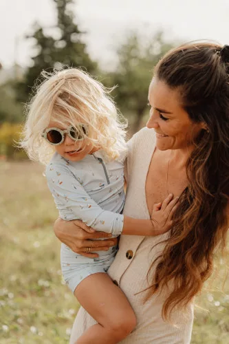 Little Dutch napszemüveg - tengerész kék mintás