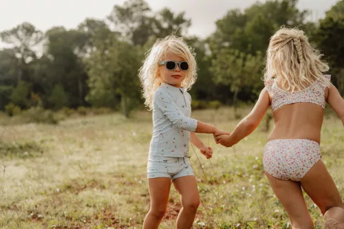 Little Dutch napszemüveg - tengerész kék mintás