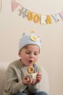 Little Dutch - Gyerek születésnapi korona számokkal - kék