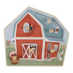 Little Dutch - Fa formabeillesztő puzzle - Little Farm