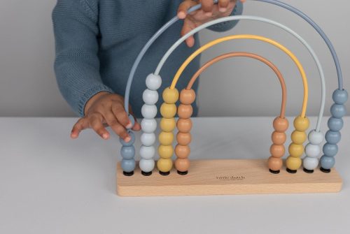 Little Dutch abacus szivárvány - Forest Friends