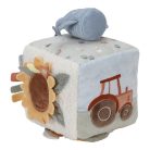 Little Dutch - Készségfejlesztő plüss kocka - Little Farm