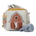 Little Dutch - Készségfejlesztő plüss kocka - Little Farm