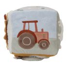 Little Dutch - Készségfejlesztő plüss kocka - Little Farm