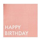 Szülinapi szalvéta (16 db) - Vidámság - "Happy Birthday"