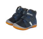 D.D.Step – Gyerekcipő – Téli bélelt bőr bokacsizma – sötétkék