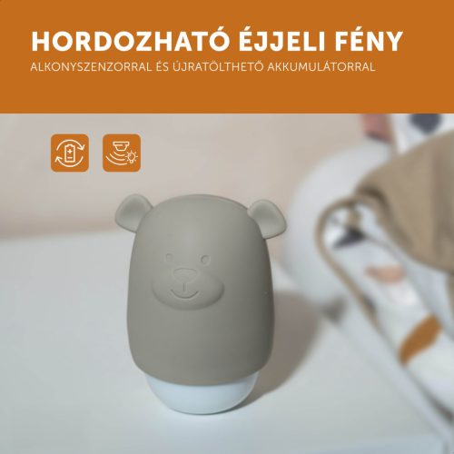 Zazu - BENNY hordozható éjjeli fény, ZSÁLYA