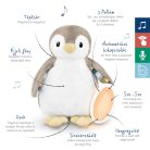 Zazu – PHOEBE babanyugtató plüss pingvin éjjeli fénnyel és hangrögzítővel