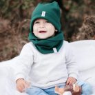 Pippadu - Csősál beanie sapkához - Örökzöld