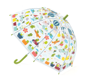 Kisgyerek esernyő – békás