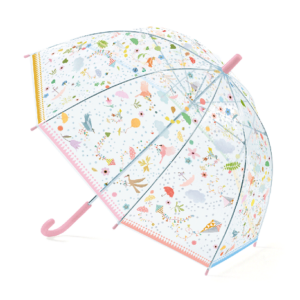 Gyerek esernyő – rózsaszín virágok