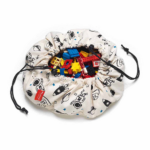 Játéktároló zsákká alakítható játszószőnyeg – MINI – űr