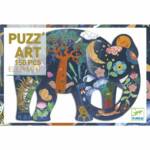 Művész puzzle - Elefánt (Djeco 7652)