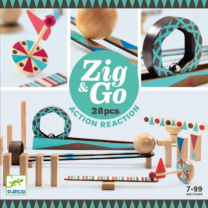 Építőjáték - Zig&Go 28 db (Djeco 5640)