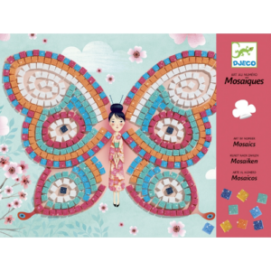 Mozaikkép készítő - Pillangók (Djeco 8898)
