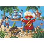 Formadobozos puzzle – kalózok – 36 db-os