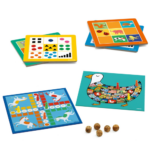 Klasszikus társasjátékok – 12 játék egy dobozban (Djeco, 5218)
