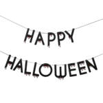 Halloween dekoráció – “Happy Halloween” felirat