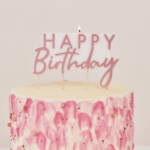 Szülinapi tortagyertya – “Happy Birthday”