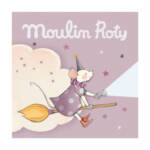 Moulin Roty – Diavetítő lámpa – 3 db lemez dobozban mesevetítőbe – Egyszer volt, hol nem volt