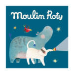 Moulin Roty – Diavetítő lámpa – 3 db lemez dobozban mesevetítőbe – Pádám