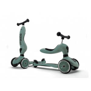 Scoot and Ride Highwaykick 1. - 2in1 kismotor/roller - Forest