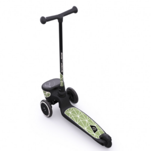 Scoot and Ride Highwaykick2 Lifestyle - Green lines roller