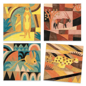 Művészeti műhely - Inspired by Paul Klee - Desert - Sivatag