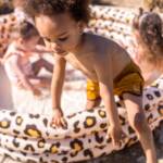 Felfújható medence gyerekeknek – Kör alakú – Párduc