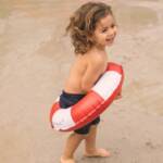 Gyerek úszógumi – Piros – fehér csíkos
