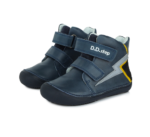 D.D.Step – Gyerekcipő – Átmeneti bőrcipő – kék, villámos