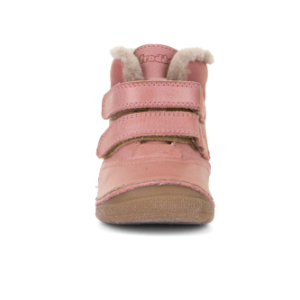FRODDO – Birkaszőr béléses, téli, bőr, gyerek bokacipő – rózsaszín